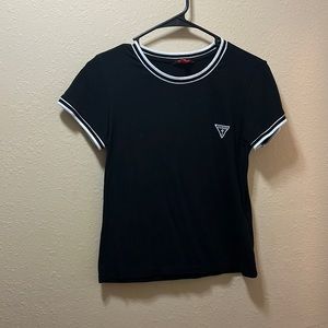 Guess black T-shirt.